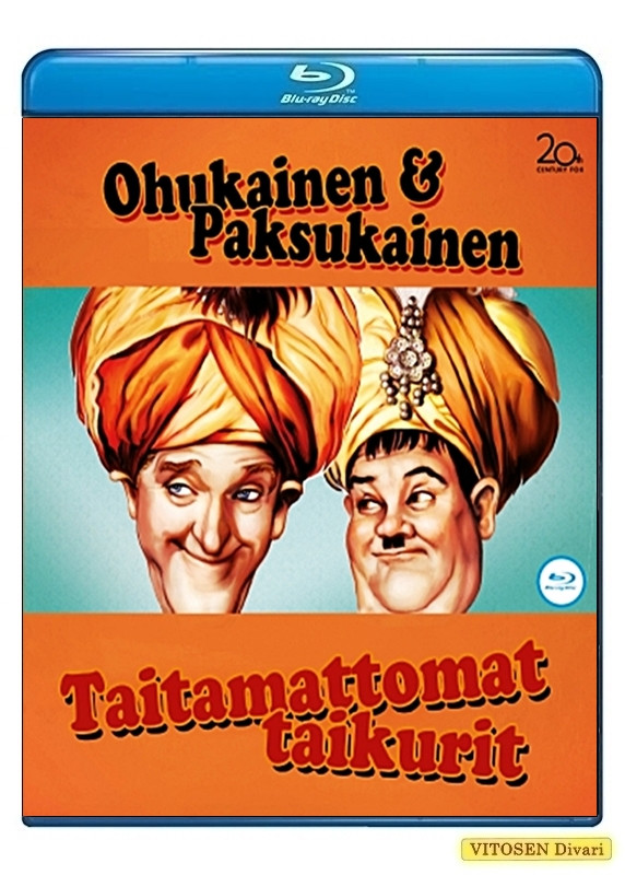 Ohukainen & Paksukainen - Taitamattomat taikurit (Blu-ray)